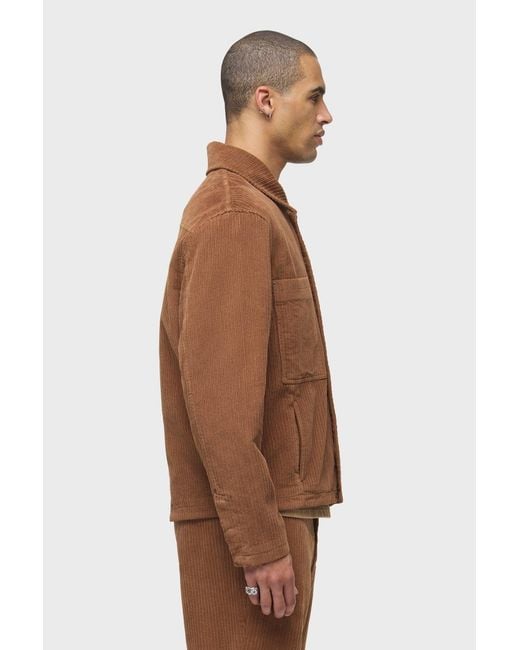 Hudson Brown Corduroy Work Jacket for men