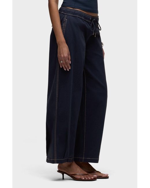 Hudson Blue Drawstring Barrel Pant