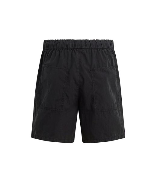 Hudson Black Nylon Drawstring Short for men