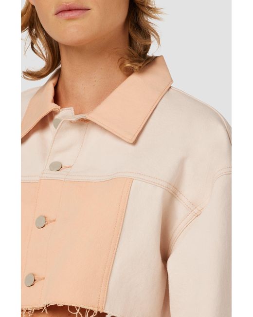 Hudson Natural Micro Cropped Jacket