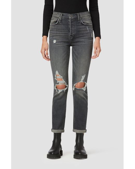 hudson thalia loose fit jeans