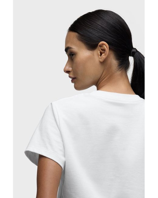 Hudson White Relaxed Tee