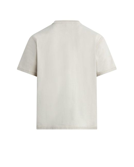 Hudson White Heavyweight Tee for men