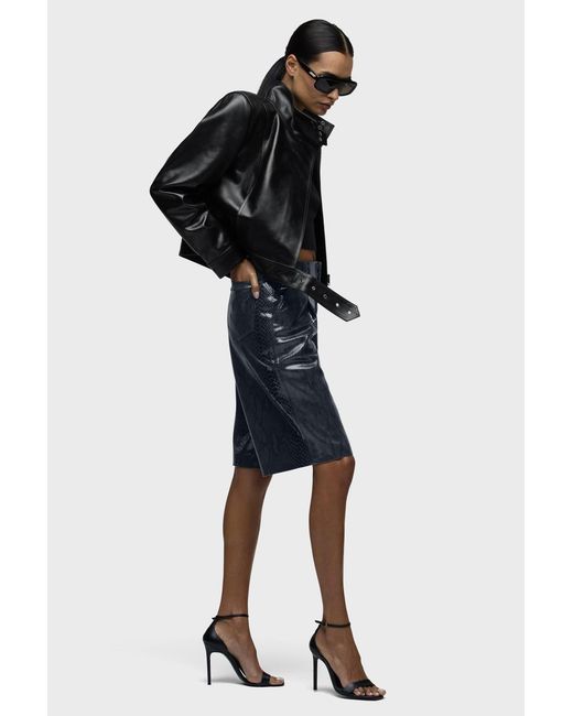 Hudson Blue Sarah Jane Leather Jacket