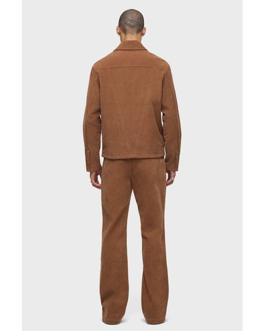 Hudson Brown Corduroy Work Jacket for men