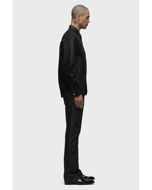 Hudson Black Walker Kick Flare for men
