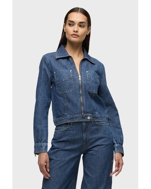 Hudson Blue Zip Up Jacket