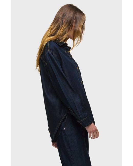 Hudson Blue Oversized Button Down