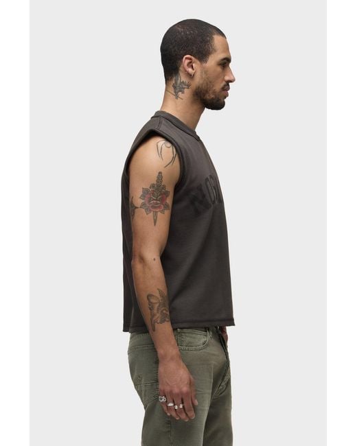 Hudson Gray Leo Cut-off Tee for men