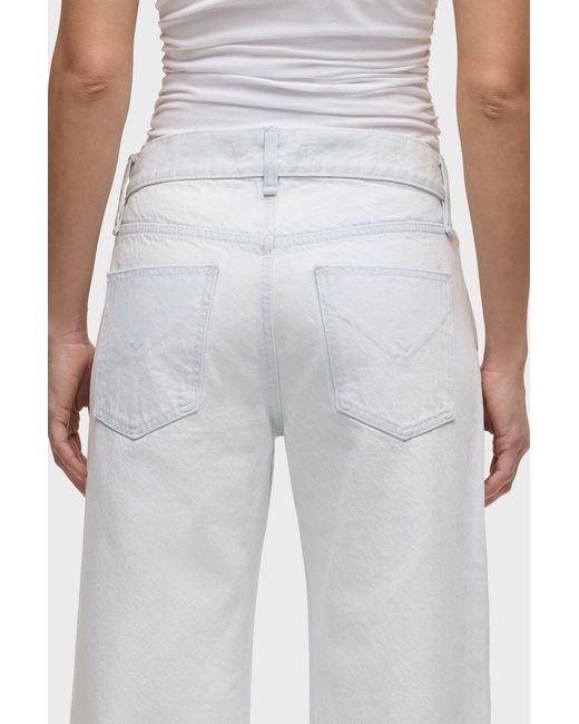 Low Key Rylee Hudson Jeans Rylee Low-rise Loose in Blue | Lyst