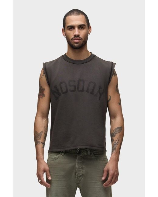 Hudson Gray Leo Cut-off Tee for men