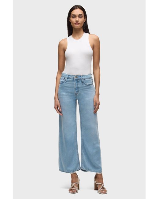 Hudson Blue Rosie High-rise Wide Leg Ankle Jean