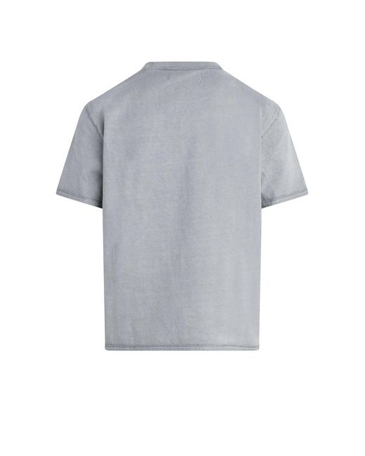 Hudson Gray Heavyweight Tee for men