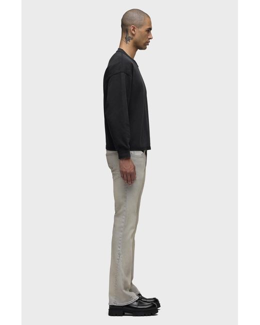 Hudson Black Walker Kick Flare for men