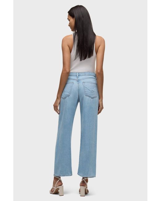Hudson Blue Rosie High-rise Wide Leg Ankle Jean