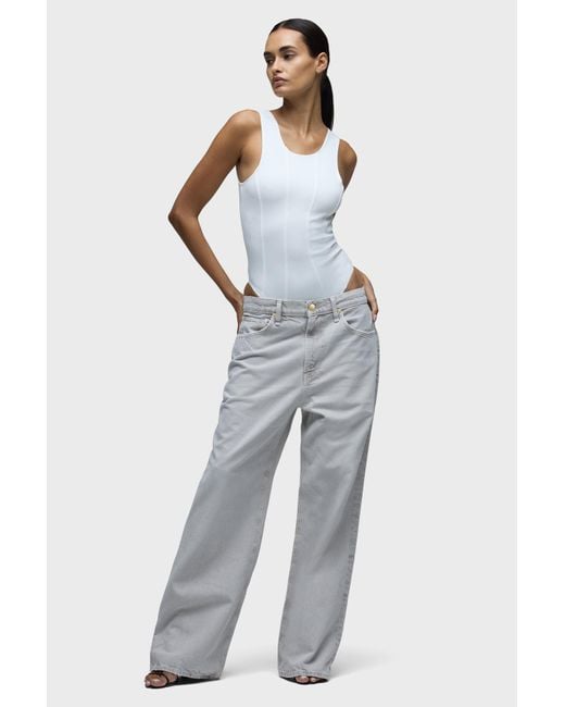 Hudson White Brooks Low & Loose Jean