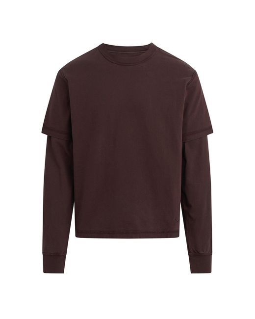 Hudson Red Hybrid Tee for men