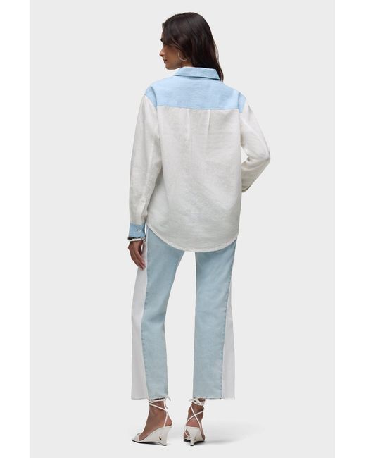 Hudson Blue Oversized Button Down Shirt