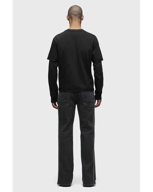 Hudson Black Walker Track for men