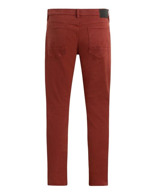 Hudson Red Blake Slim Straight for men