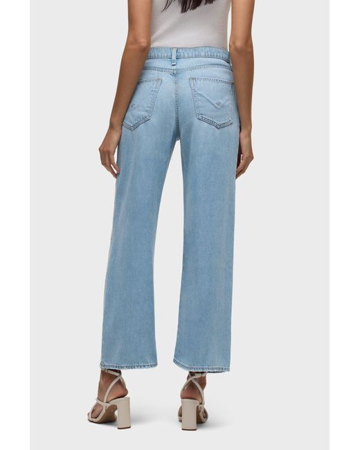 Hudson Blue Rosie High-rise Wide Leg Ankle Jean