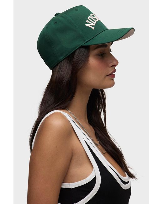 Hudson Green Reversed Snapback Cap