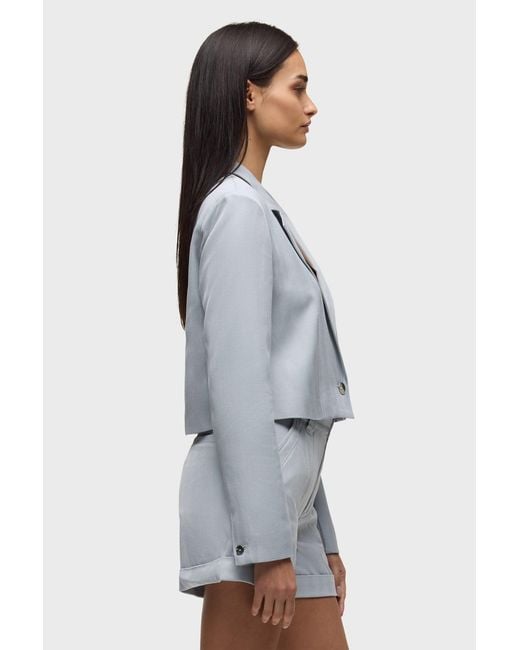 Hudson Blue Cropped Blazer