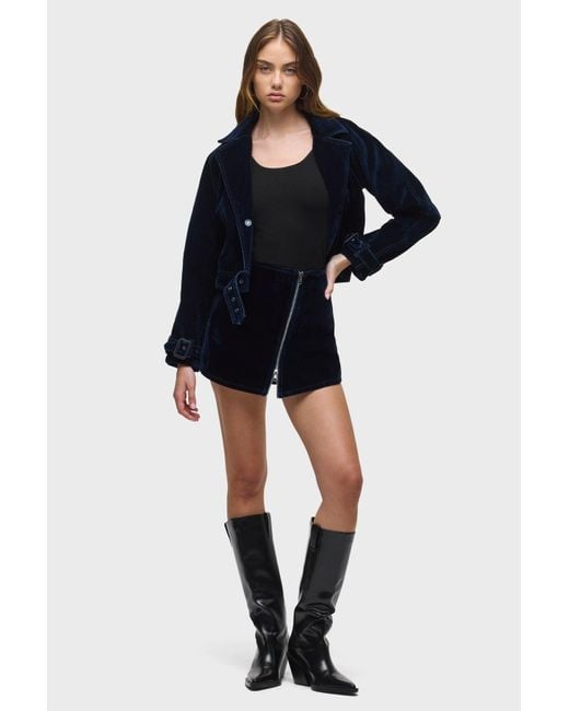 Hudson Blue Mini Wrap Skort