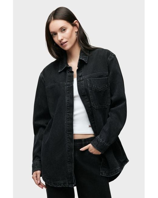 Hudson Black Shacket