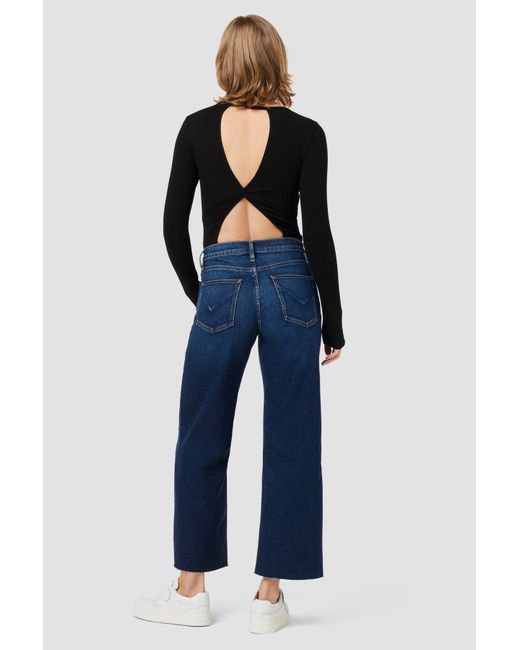 Maternity Levis Hudson Rosie High Rise Ankle Wide Leg Jeans In