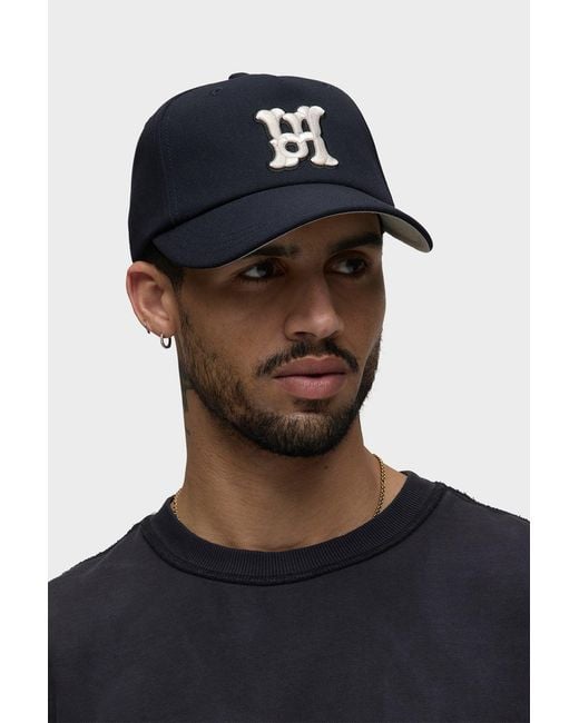 Hudson Blue 82 Monogram Crown Cap
