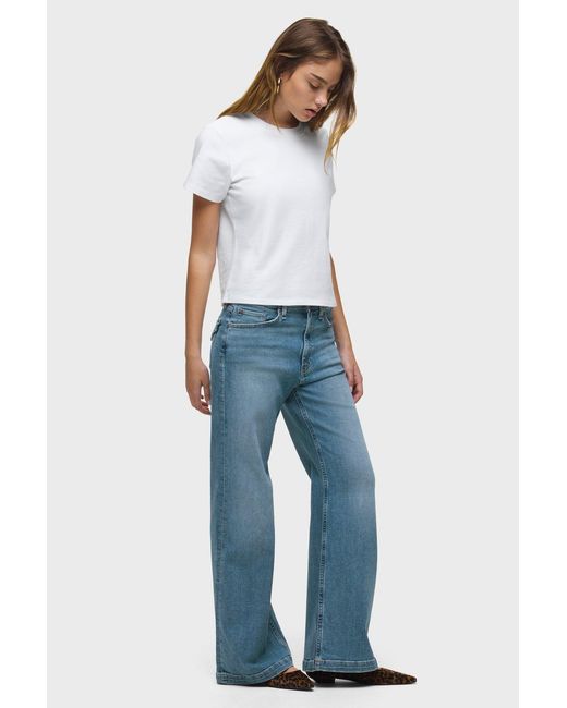 Hudson White Relaxed Tee
