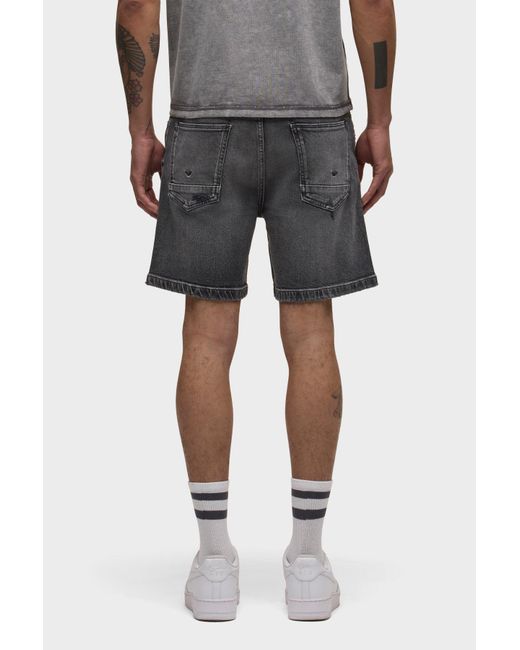 Hudson Black Clint Relaxed Short for men