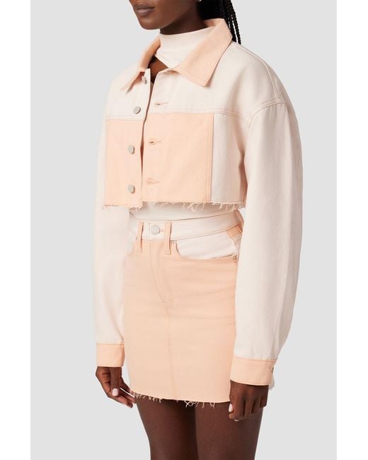 Hudson Natural Micro Cropped Jacket