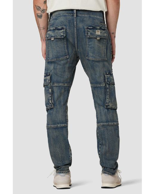 Hudson Blue Zack Skinny Cargo Jean for men