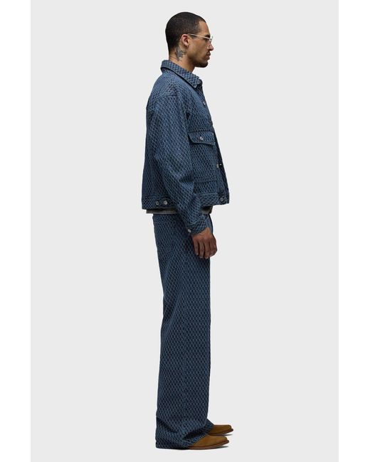 Hudson Blue Front Yoke Denim Jacket for men