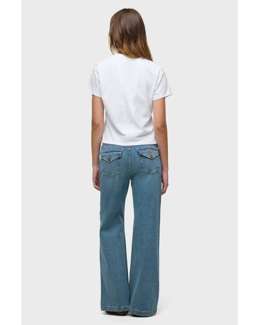 Hudson White Relaxed Tee