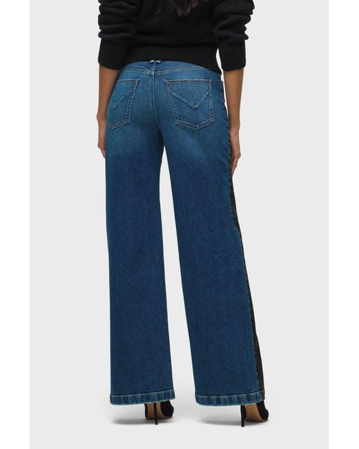 Hudson Blue Jodie Loose Wide Leg W/ Contrast Front Panel