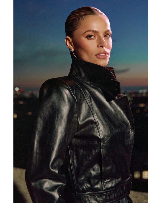 Hudson Blue Sarah Jane Leather Jacket