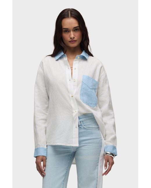 Hudson Blue Oversized Button Down Shirt