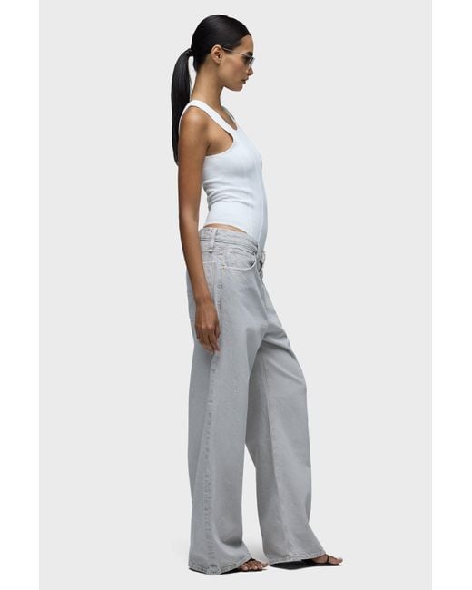 Hudson White Brooks Low & Loose Jean