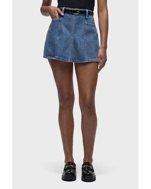 Hudson Blue Patch Pocket Skort