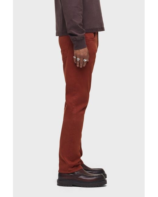 Hudson Red Blake Slim Straight for men