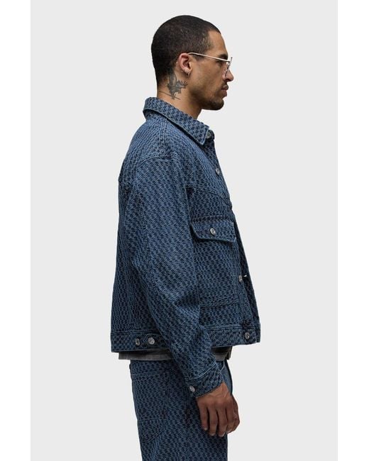 Hudson Blue Front Yoke Denim Jacket for men