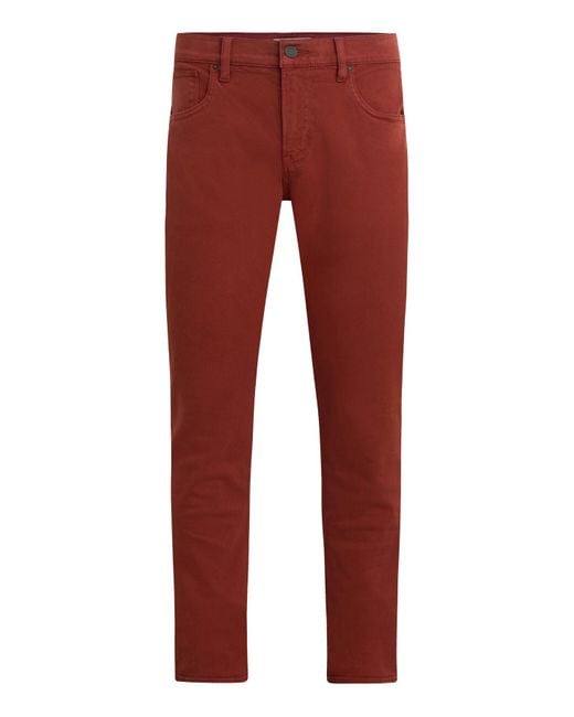 Hudson Red Blake Slim Straight for men