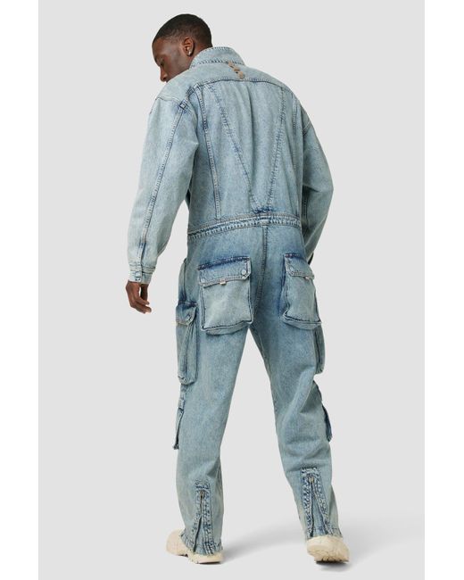 Hudson Jeans X Zoe Costello Brigade Work Jumpsuit in Blue for Men | Lyst