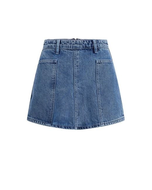 Hudson Blue Patch Pocket Skort