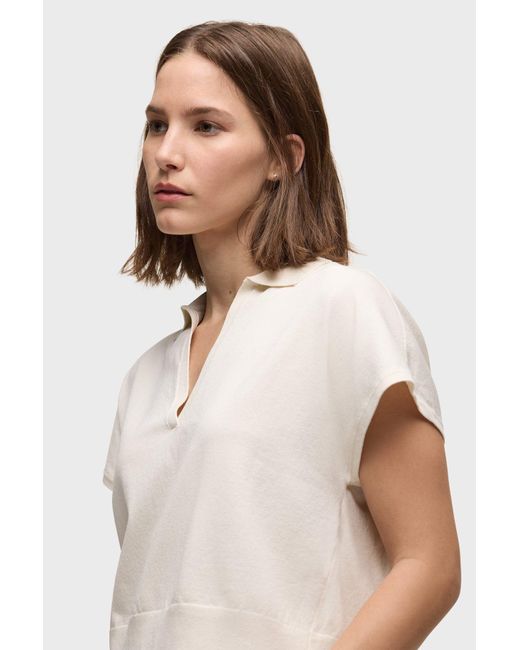 Hudson Blue Draped Collared Sweater