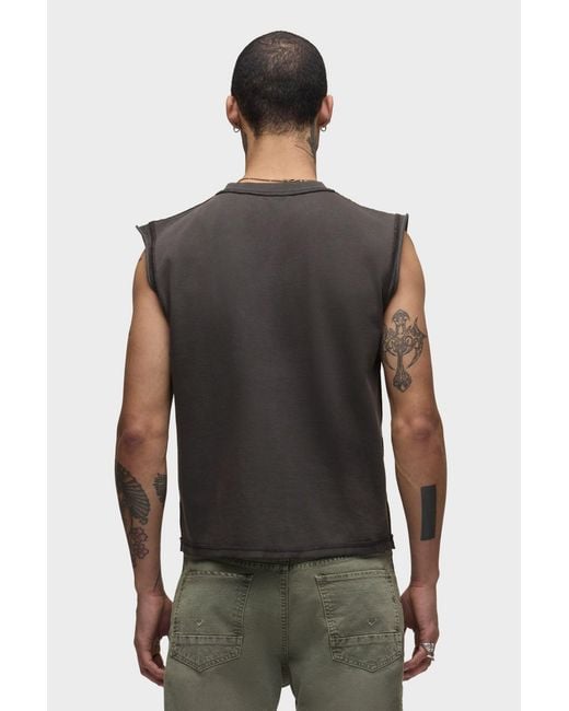 Hudson Gray Leo Cut-off Tee for men