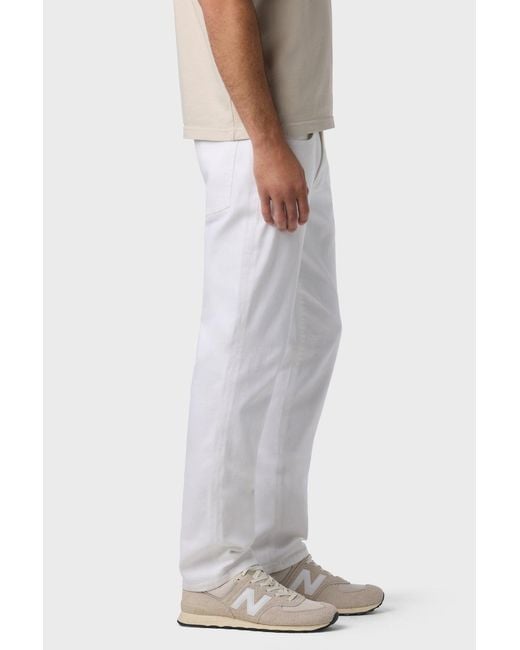 Hudson White Byron Straight for men